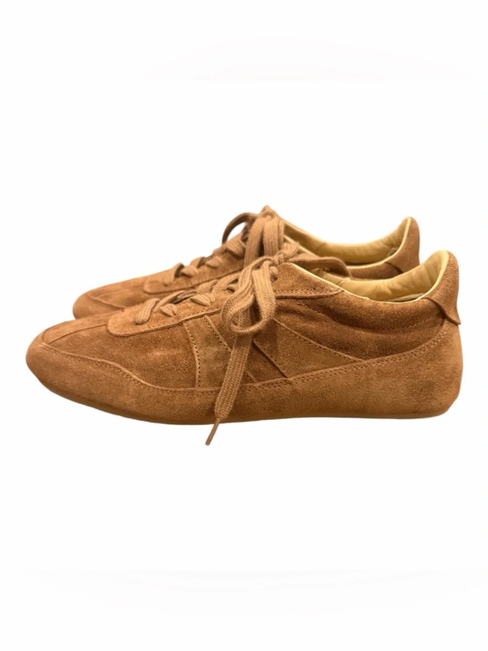 Madewell‎ Suede Sneaker in Chestnut Brown